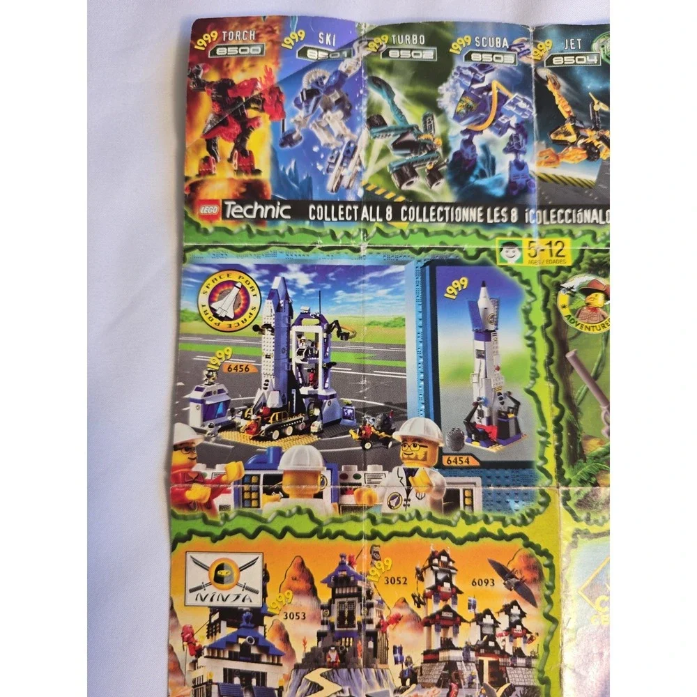 LEGO - Star Wars & Rock Raiders Mini Poster Catalog - 1999 - 4112688-AM - Picture 7 of 10